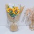 3pcs artificial sunflower crochet bouquet