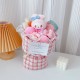 Lovely Sanrio My Melody Plushie Flower Doll Bouquet for Valentine's Day gift