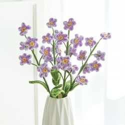 Single Crochet Carnation Artificial Flowers