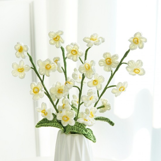 Single Crochet Carnation Artificial Flowers